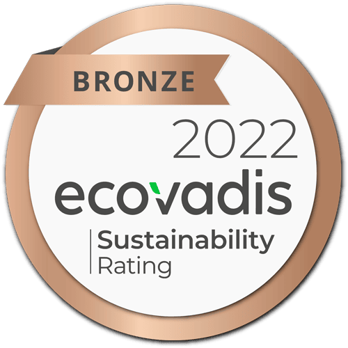 Ecovadis 2022 Bronze Sustainability Rating